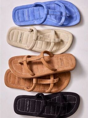 NEW! Free People Hadden Slide Sandals Black Color size 7